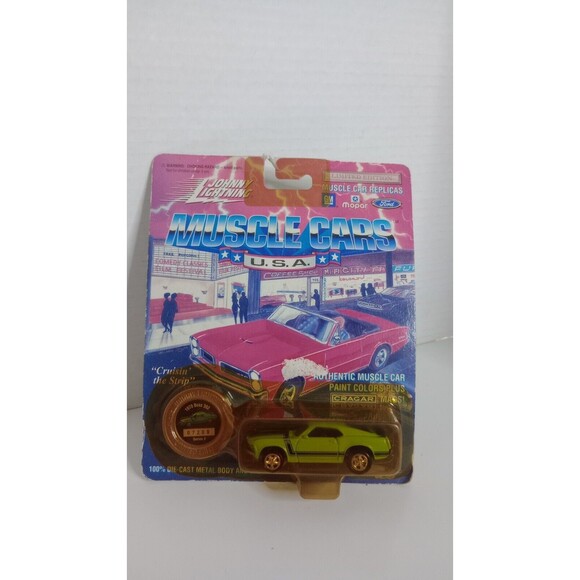 Johnny Lightning Muscle Cars U.S.A. 1970 Boss 302 1:64 Diecast Damaged Card - Picture 1 of 7